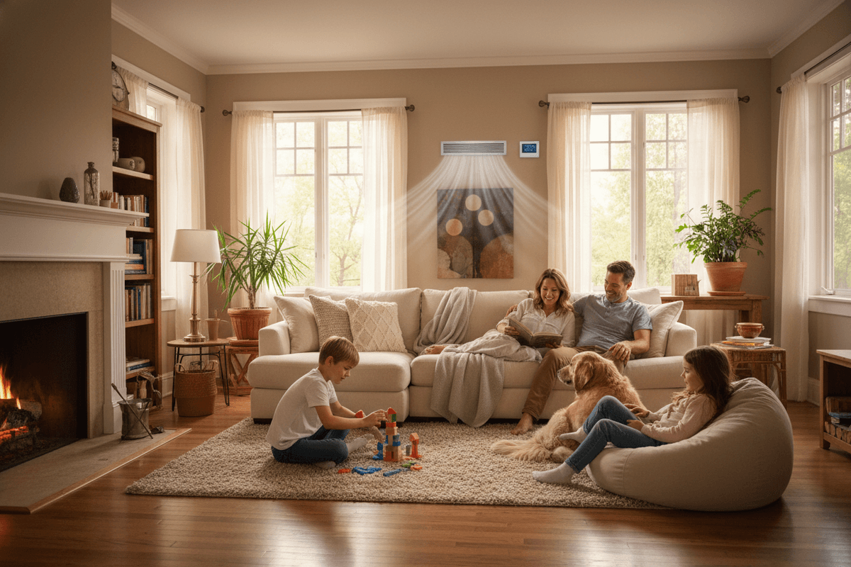 Comfortable home with reliable HVAC