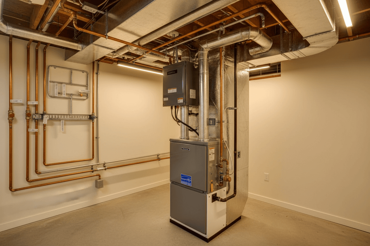 Commercial heating system